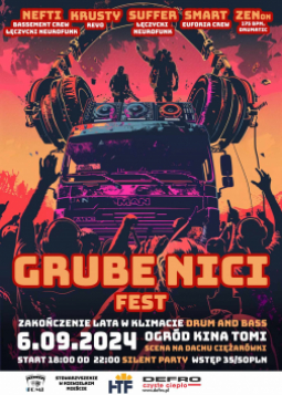 Grube Nici Fest - zakończenie lata w klimacie Drum and Bass